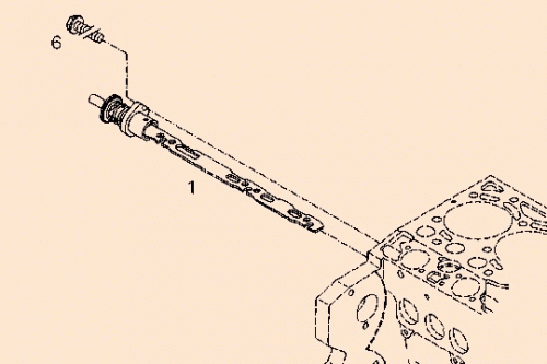 0211 1715 Control rod
