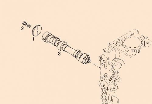 0410 2944 Camshaft