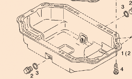 0420 4019 Karter Kazanı Oil pan