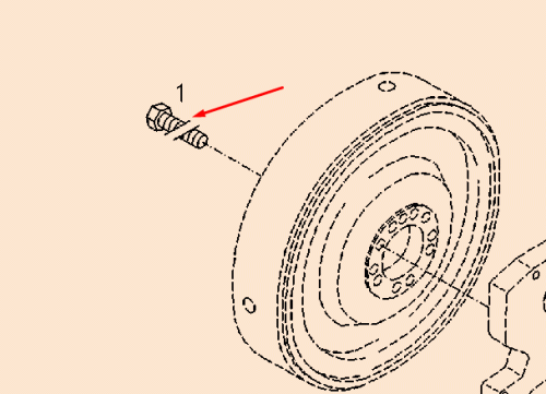 0420 4128 Hexagon bolt
