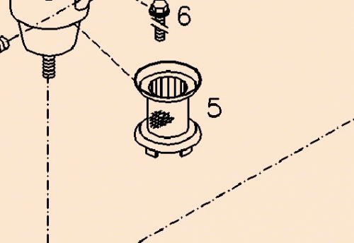 0425 8325 Filter insert