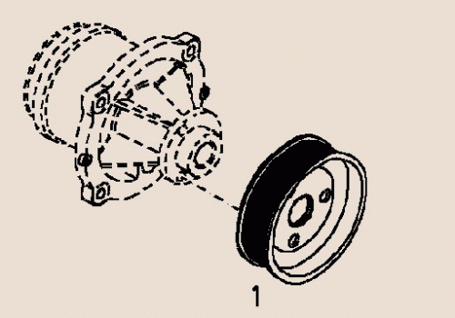 0428 3985 V-rib.belt pulley