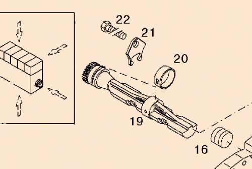 0429 8243 Mass balance shaft