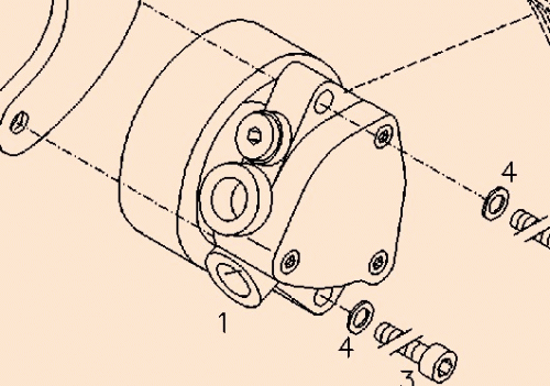 0450 3574 Fuel supply pump