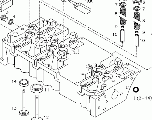 0419 7008 Cylinder head