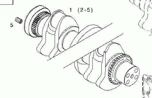 0490 8847 Crankshaft