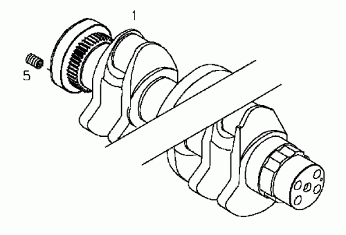 0450 2707 Crankshaft