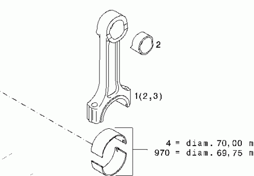 0429 3425 Connecting rod