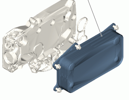 0491 2101 Oil cooler-Yağ Soğutucu