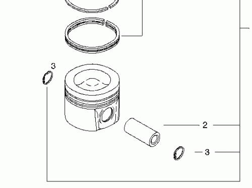 0491 0691 Piston STD