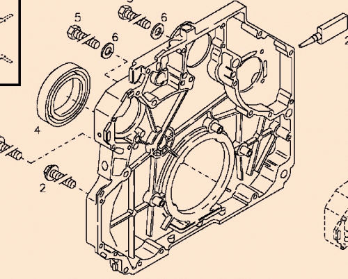 0429 4453 Gearcase