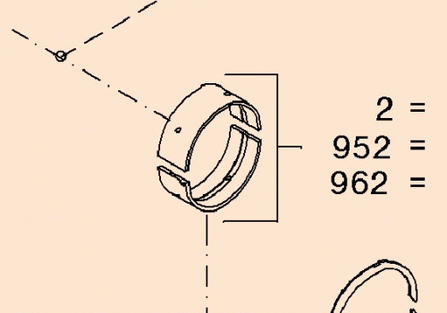 0427 0238 Main bearing