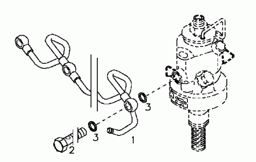 0410 2954 Fuel line