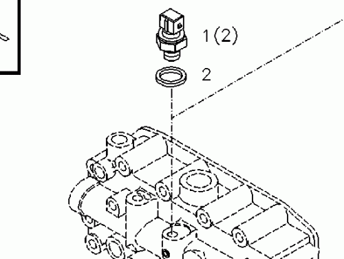 0118 2296 Oil pressure switch