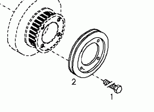 0425 6766 V-grooved pulley