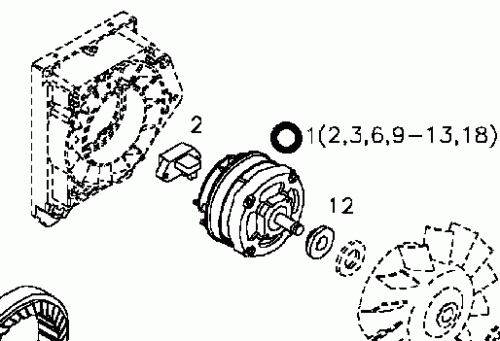 0118 2105 Generator RL 14V 60A