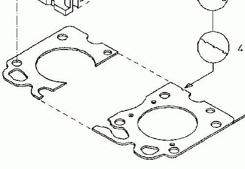 0417 0569 Cylind.head gasket