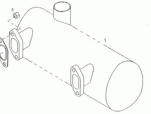 0419 1482 Exhaust silencer