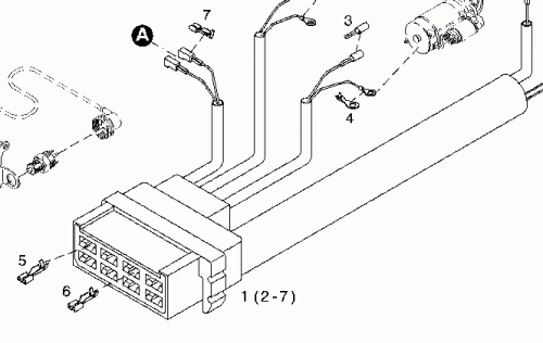 0421 4022 Cable harness