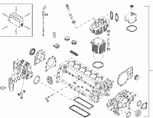 0293 1518 Gasket set