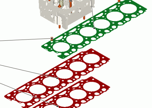0450 4764 Cylinder head gasket