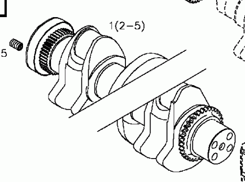 0490 4804 Crankshaft