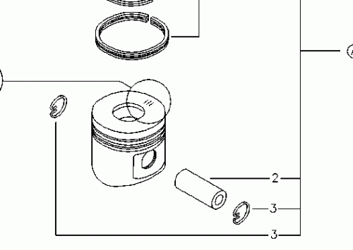 0428 0573 Piston STD