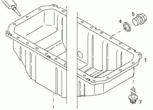 0427 1656 Oil pan