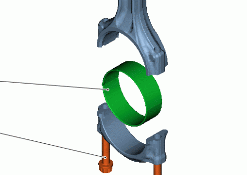 0412 4748 Bearing shell