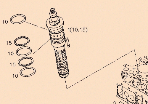 0211 3001 Fuel injector pump