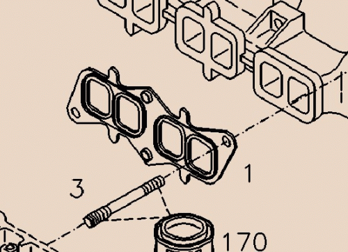 0428 4670 Gasket