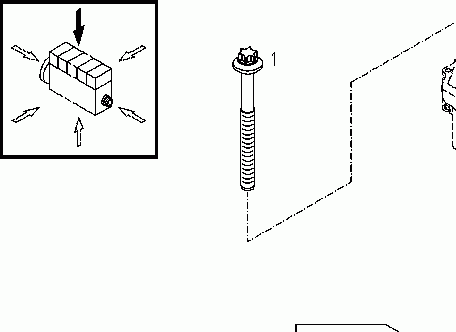0420 2005 Cylinder head bolt