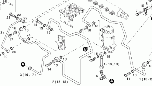 0429 5448 Fuel line