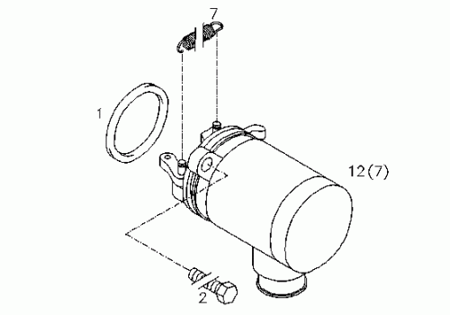 0427 2957 Shutdown device 24v 0428 7580, 0428 7122, 0427 2734, 0427 2935, 0428 7117, 0428 7584, 0410 3822