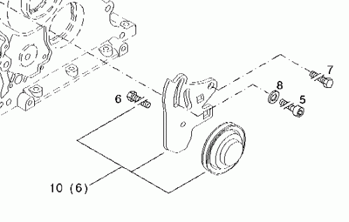 0410 3377 Tensioning pulley