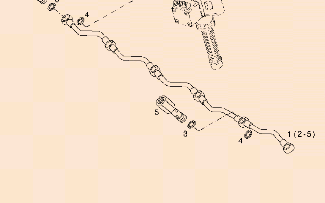 0490 0034 Fuel line